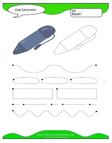 Çizgi Çalışma Sayfaları